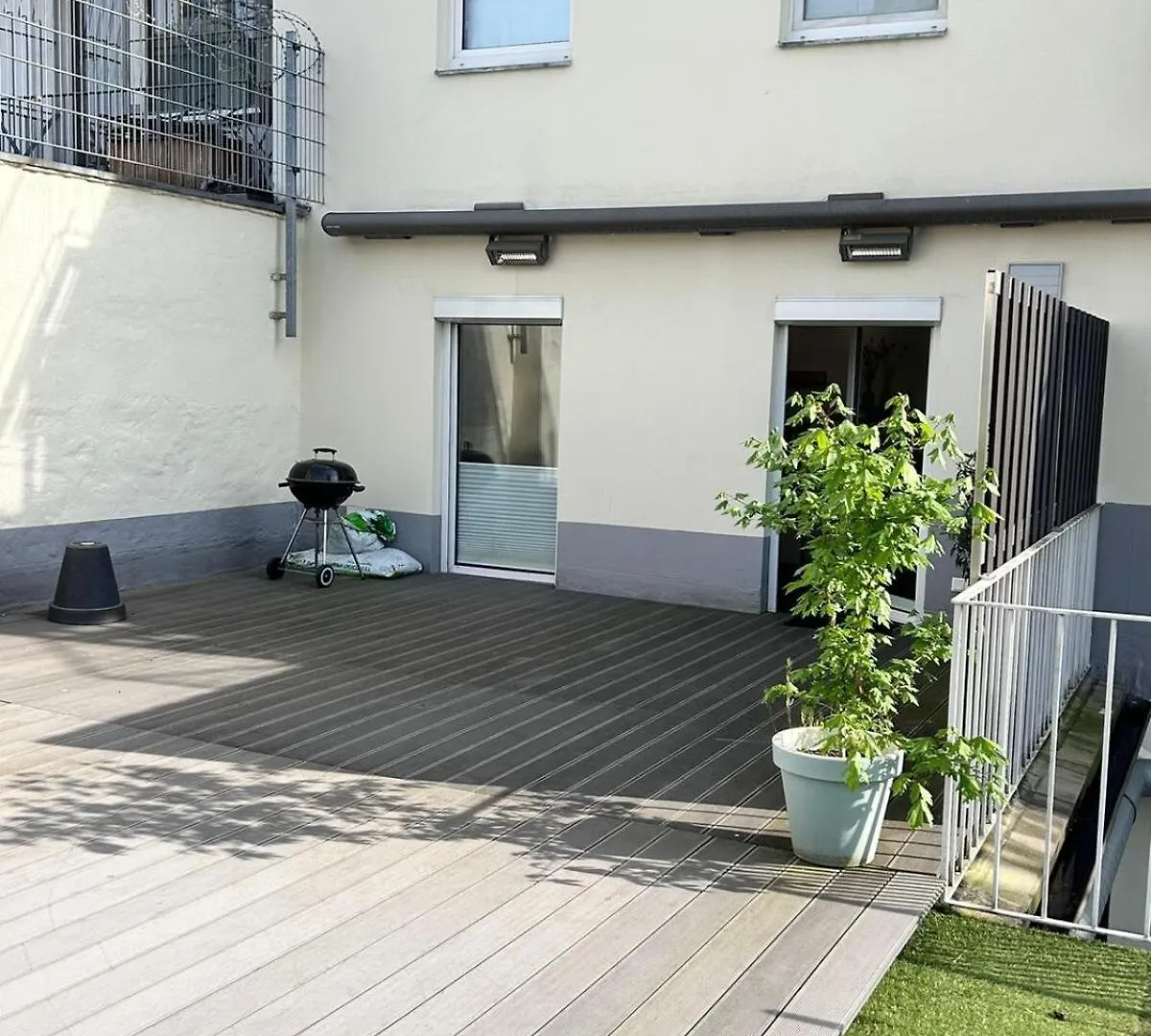 Altstadt Apartment With Privade Terrasa Düsseldorf