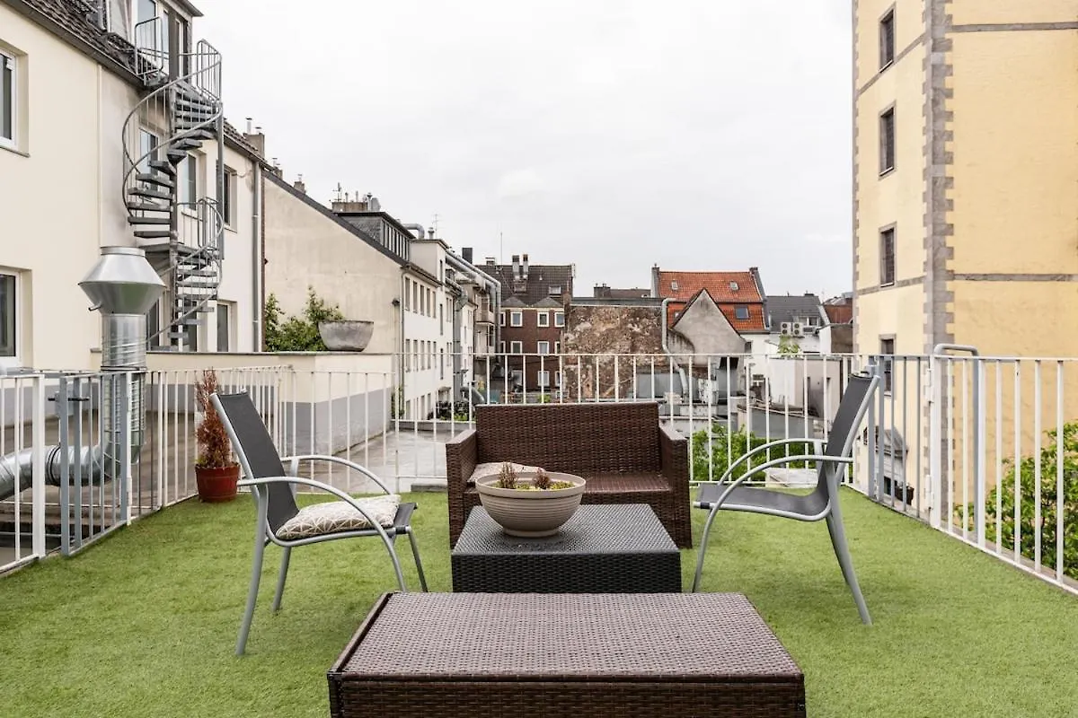Altstadt Apartment With Privade Terrasa Dusseldorf Germany